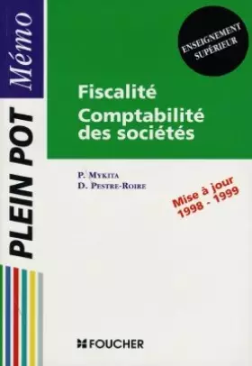 Couverture du produit · PLEIN POT FISCALITE COMPTABILITE SOCIETES