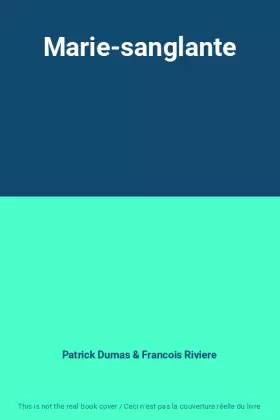 Couverture du produit · Marie-sanglante