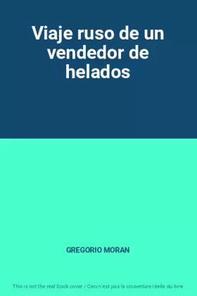 Couverture du produit · Viaje ruso de un vendedor de helados
