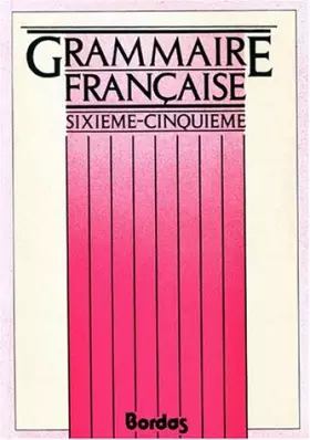 Couverture du produit · Grammaire, 6e - 5e