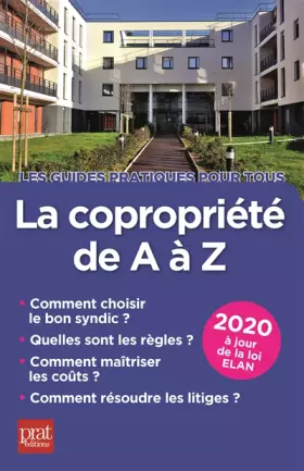 Couverture du produit · La copropriété de A à Z 2020