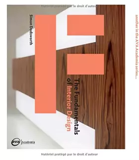 Couverture du produit · The Fundamentals of Interior Design