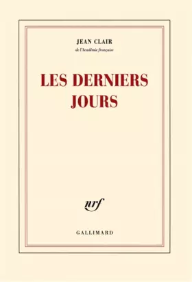 Couverture du produit · Les derniers jours