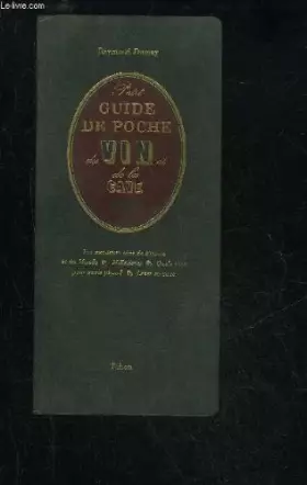 Couverture du produit · Petit guide de poche du vin et de la cave