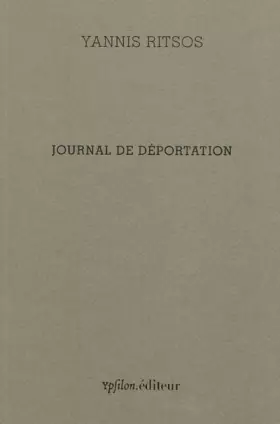 Couverture du produit · Journal de Déportation