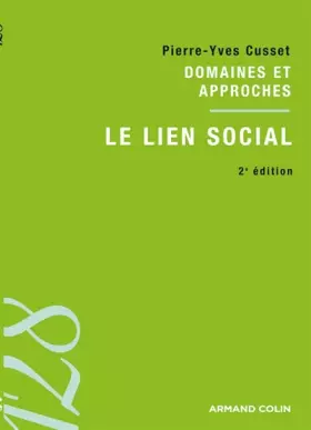Couverture du produit · Le lien social: Domaines et approches
