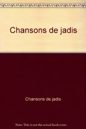 Couverture du produit · CHANSONS DE JADIS
