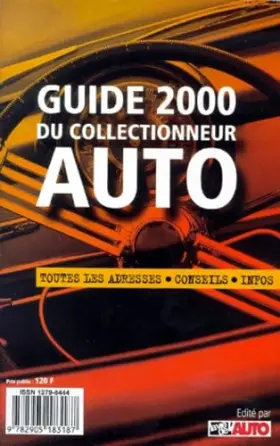 Couverture du produit · Guide 2000 du collectionneur auto