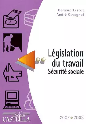 Couverture du produit · Législation du travail Sécurité sociale 2002-2003