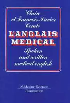 Couverture du produit · L'Anglais Medical. Spoken And Written Medical English
