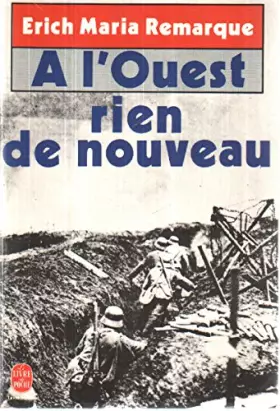 Couverture du produit · A l'ouest rien de nouveau