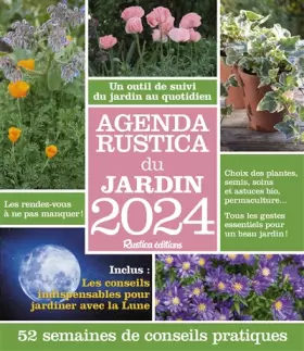 Couverture du produit · Agenda Rustica du jardin 2024
