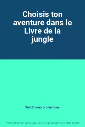 Couverture du produit · Choisis ton aventure dans le Livre de la jungle