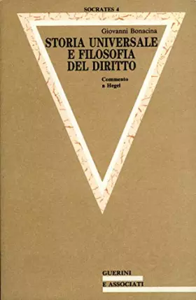 Couverture du produit · STORIA UNIVERSALE FILOSOFIA DIRITTO