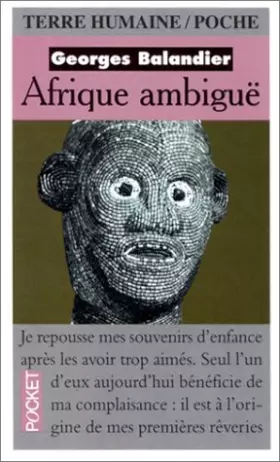 Couverture du produit · L'Afrique ambiguë