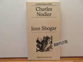 Couverture du produit · Jean Sbogar
