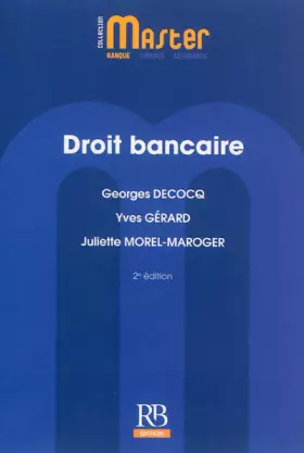 Couverture du produit · Droit bancaire
