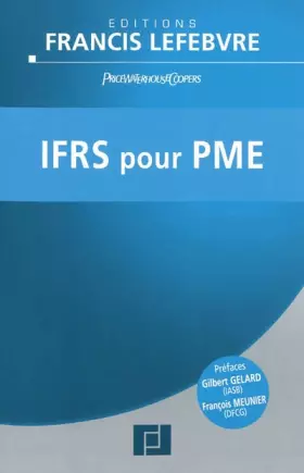 Couverture du produit · IFRS POUR PME