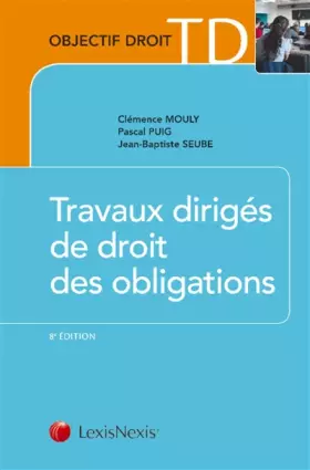 Couverture du produit · Travaux dirigés de droit des obligations