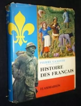 Couverture du produit · Histoire des français