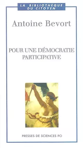 Couverture du produit · Pour une démocratie participative