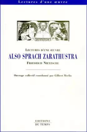 Couverture du produit · Also Sprach Zarathustra