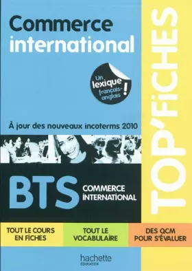 Couverture du produit · TOP'Fiches - Commerce international, BTS Commerce international