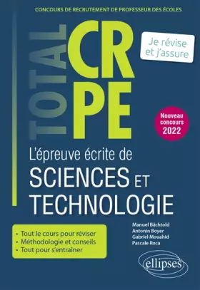 Couverture du produit · L'épreuve écrite de sciences et technologie