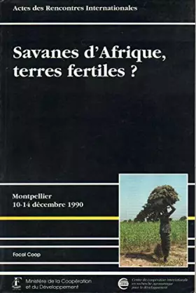 Couverture du produit · Savanes d'afrique, terres fertiles