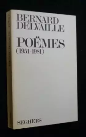 Couverture du produit · Poëmes : 1951-1981