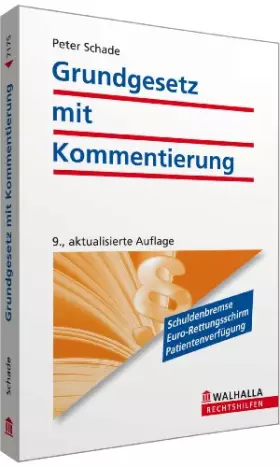 Couverture du produit · Grundgesetz mit Kommentierung: Walhalla Rechtshilfen