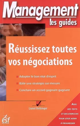Couverture du produit · Réussissez toutes vos négociations