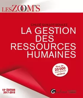 Couverture du produit · La gestion des ressources humaines