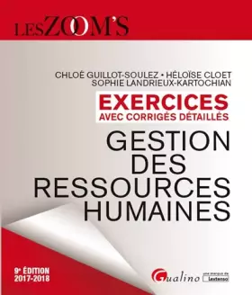 Couverture du produit · Gestion des ressources humaines : Exercices avec corrigés détaillés