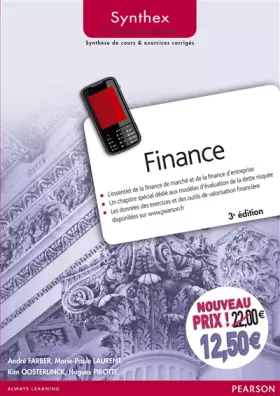 Couverture du produit · Finance 3e édition
