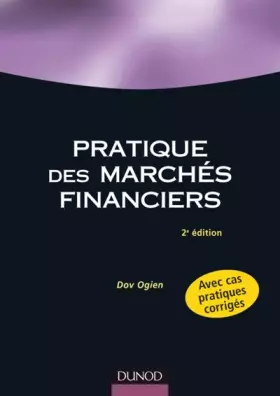 Couverture du produit · Pratique des marchés financiers