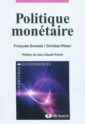 Couverture du produit · Politique Monétaire Strategies et Défis