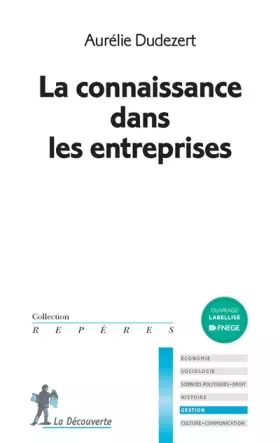Couverture du produit · La connaissance dans les entreprises