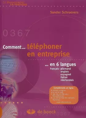 Couverture du produit · Comment téléphoner en entreprise en 6 langues (2007)