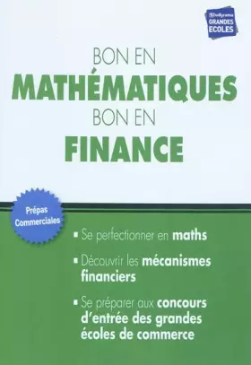 Couverture du produit · Bon en mathématiques, bon en finance