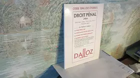 Couverture du produit · Code Dalloz études / Droit pénal 2004 - livret d'utilisation + 1 CD-ROM