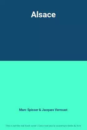 Couverture du produit · Alsace