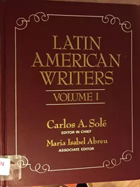 Couverture du produit · Latin American Writers - 3 volume set