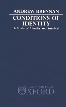 Couverture du produit · Conditions of Identity: A Study in Identity and Survival