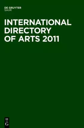 Couverture du produit · International Directory of Arts 2011
