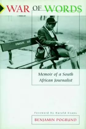 Couverture du produit · War of Words: Memoir of a South African Journalist