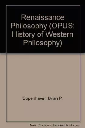 Couverture du produit · Renaissance Philosophy (A ^AHistory of Western Philosophy)
