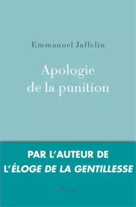 Couverture du produit · Apologie de la punition