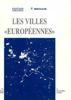 Couverture du produit · Les villes "europeennes"