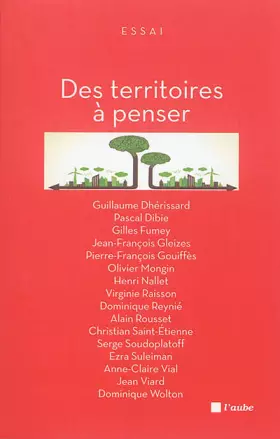 Couverture du produit · Des territoires à penser